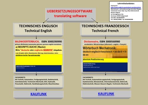 german-english-french dictionary