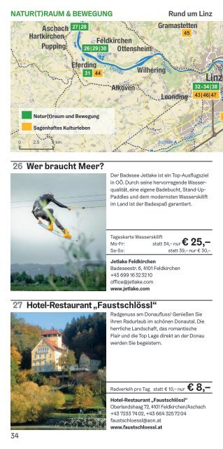 DONAU-Card Vorteilsgeberbroschüre 2018