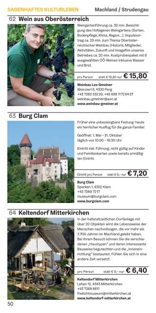 DONAU-Card Vorteilsgeberbroschüre 2018