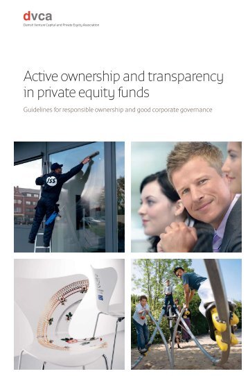Active ownership and transparency in private equity funds