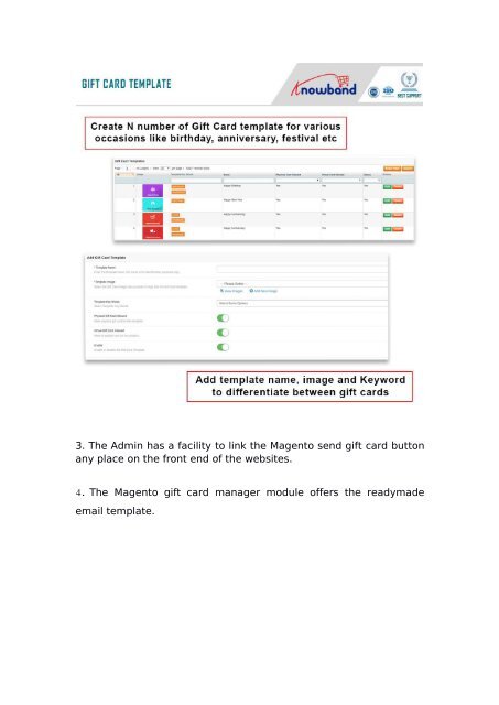 Magento Gift Card Manager Extension by Knowband