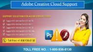 Adobe Creative Cloud Support Phone Number