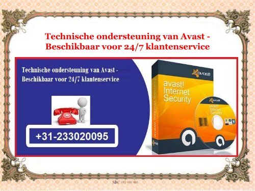 Technische ondersteuning van Avast Beschikbaar voor 247 klantenservice