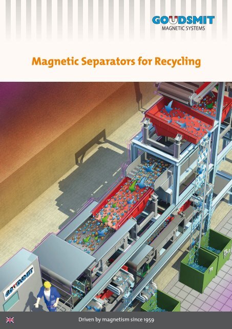 Magnetseparatorer för återvinningsindustrin