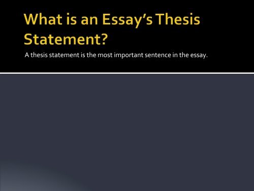 How to write an essay introduction?