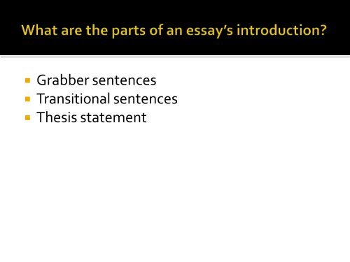 How to write an essay introduction?