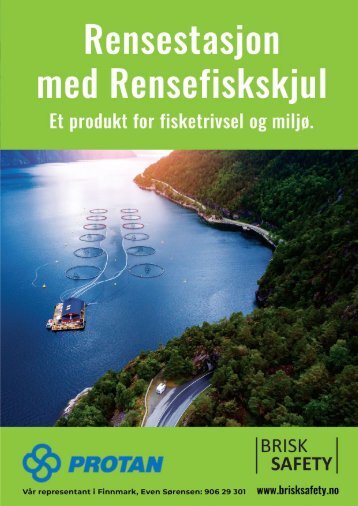 Rensestasjon med Rensefiskskjul