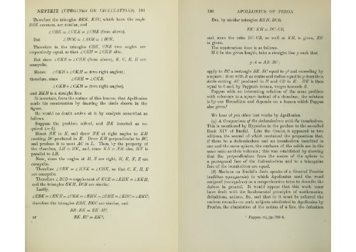 A history of Greek mathematics Vol.II from Aristarchus to Diophantus by Heath, Thomas Little, Sir, 1921