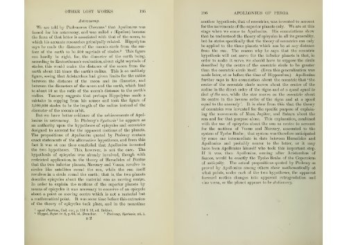 A history of Greek mathematics Vol.II from Aristarchus to Diophantus by Heath, Thomas Little, Sir, 1921