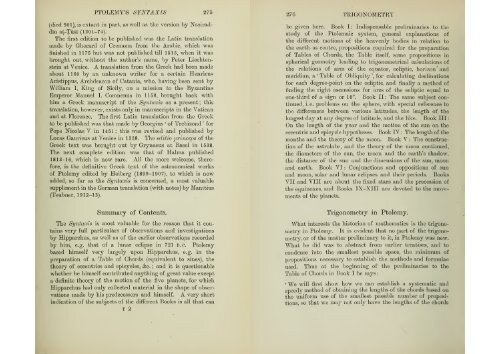 A history of Greek mathematics Vol.II from Aristarchus to Diophantus by Heath, Thomas Little, Sir, 1921