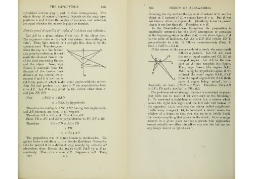 A history of Greek mathematics Vol.II from Aristarchus to Diophantus by Heath, Thomas Little, Sir, 1921