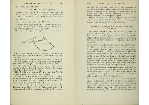 A history of Greek mathematics Vol.II from Aristarchus to Diophantus by Heath, Thomas Little, Sir, 1921