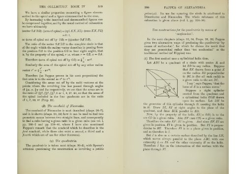 A history of Greek mathematics Vol.II from Aristarchus to Diophantus by Heath, Thomas Little, Sir, 1921