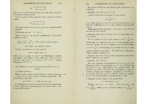 A history of Greek mathematics Vol.II from Aristarchus to Diophantus by Heath, Thomas Little, Sir, 1921