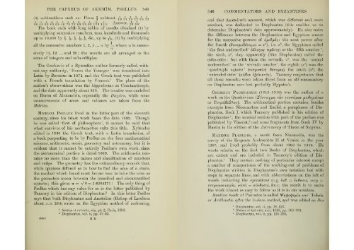 A history of Greek mathematics Vol.II from Aristarchus to Diophantus by Heath, Thomas Little, Sir, 1921