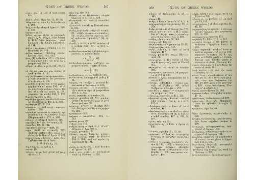 A history of Greek mathematics Vol.II from Aristarchus to Diophantus by Heath, Thomas Little, Sir, 1921