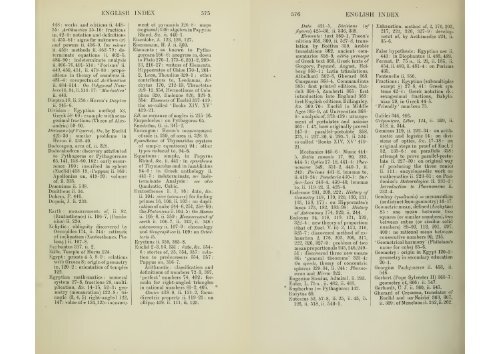 A history of Greek mathematics Vol.II from Aristarchus to Diophantus by Heath, Thomas Little, Sir, 1921