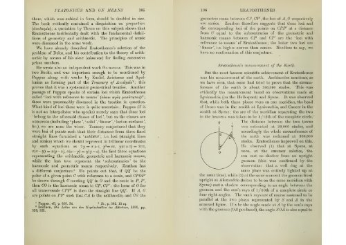 A history of Greek mathematics Vol.II from Aristarchus to Diophantus by Heath, Thomas Little, Sir, 1921