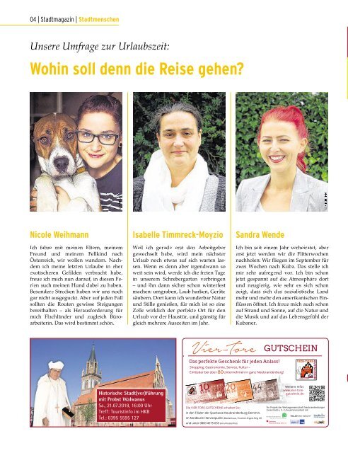 Stadtmagazin Juli