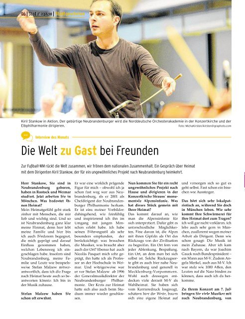 Stadtmagazin Juli