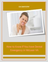 How To Know If You Have A Dental Emergency in McLean VA.output