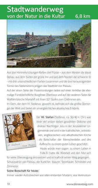 Spirituelles Wandern am Donausteig