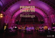Wedding Brouchure - Princes Theatre, Clacton