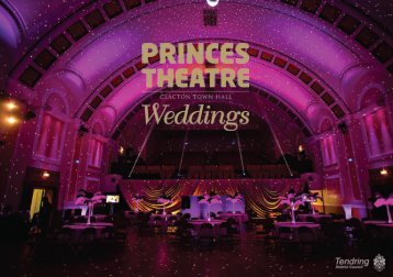 Wedding Brouchure - Princes Theatre, Clacton