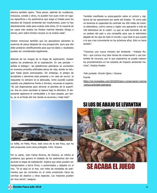 REVISTA PESCA JULIO 2018