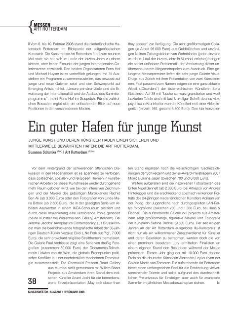 KunstInvestor 01-2008