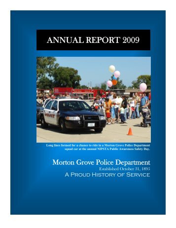 honor, serve, protect - Village of Morton Grove