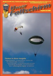 Themen in dieser Ausgabe - Fallschirmjäger-Traditionsverband Ost ...
