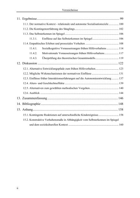 Einflussgrößen auf die Entwicklung empathischen Erlebens und ...