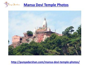 Mansa Devi Temple Photos