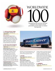 BW Worldwide 100 - Beverage World Magazine