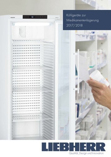 Liebherr Medikamentenkühlschränke Aktion