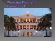 Wedding Planner in Hyderabad