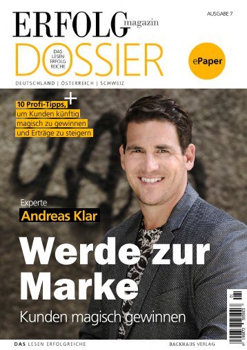 Erfolg Magazin Dossier: Andreas Klar