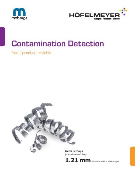 Contamination Detection 1704M