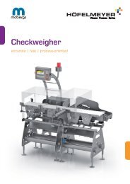Checkweigher HKW 1704M