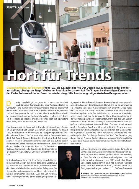 07-2018 WUPPERTAL HEINZ MAGAZIN