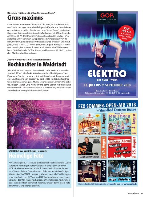 07-2018 OBERHAUSEN HEINZ MAGAZIN