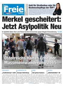 Merkel gescheitert: Jetzt Asylpolitik Neu