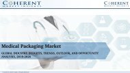 Medical Packaging Market, By Material, Packaging Type, Packing Type, Application