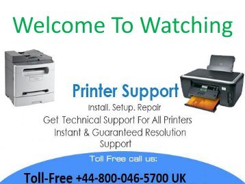 Contact +44-800-046-5700 Epson printer drivers not working over WiFi