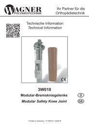 TI_3W010 Modular-Bremskniegelenke / Modular Safety Knee Joint