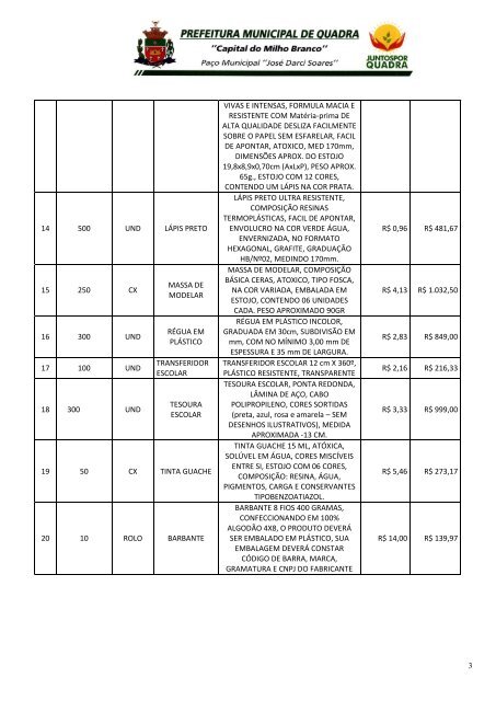 Edital PP 16_2018_Material Escolar e Esportivo