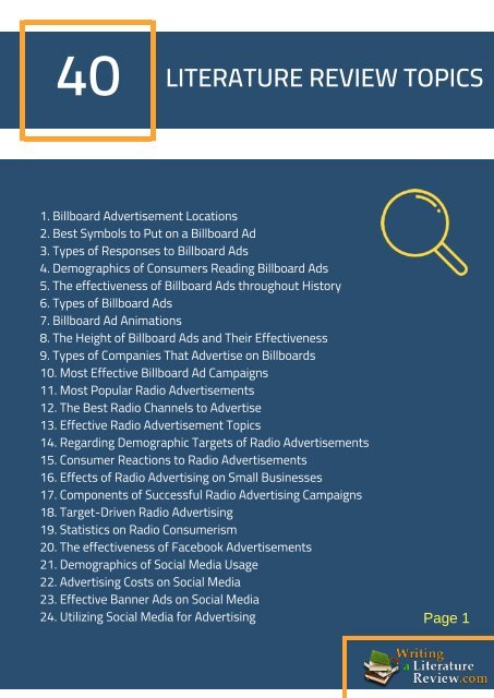 literature review on digital advertising