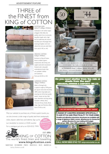 Surrey Homes | SH45 | July 2018 | Interiors supplement inside