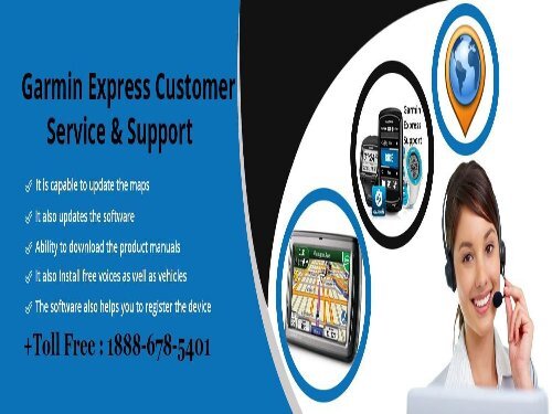 1-888-678-5401 Garmin Customer Support Number for Garmin